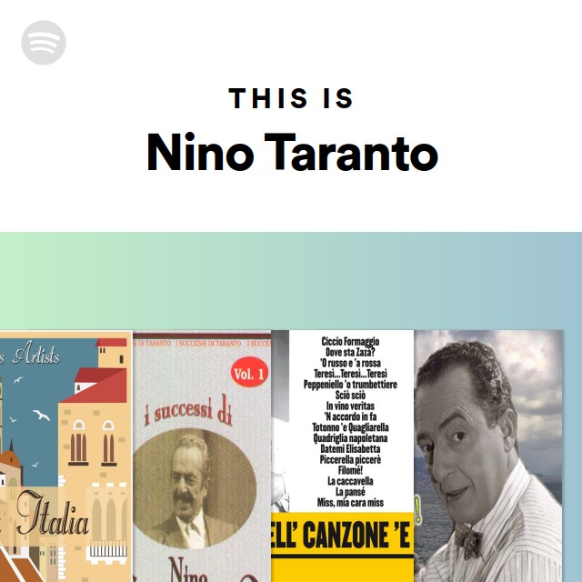 This Is Nino Taranto Playlist By Spotify Spotify