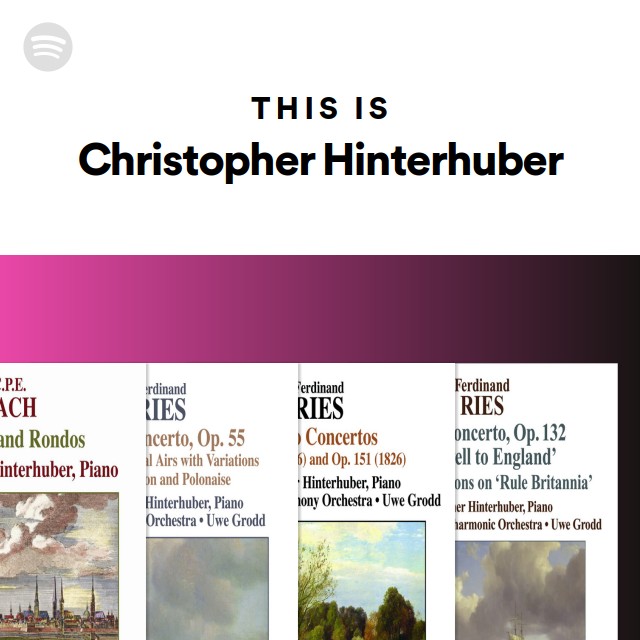 This Is Christopher Hinterhuber Playlist By Spotify Spotify