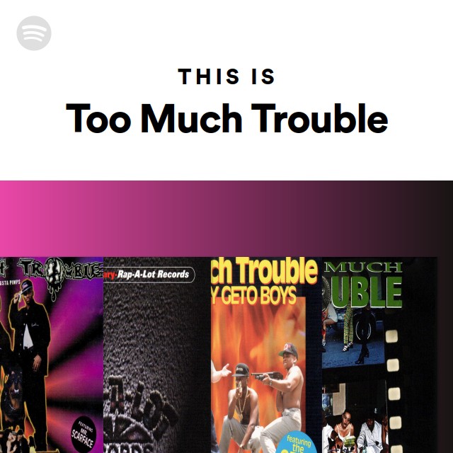 Too Much Trouble | Spotify