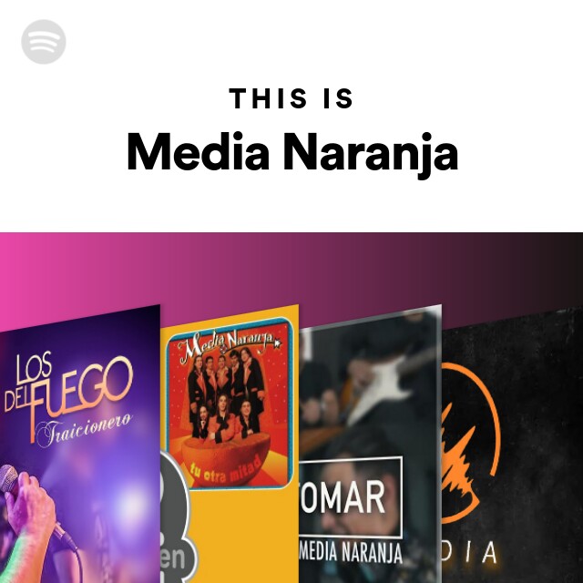 Placa Spotify • La Naranja Media