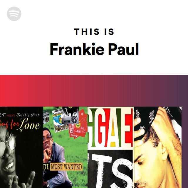 希少レコード！！　FRANKIE PAUL / CAROLINE Frankie Paul | Spotify