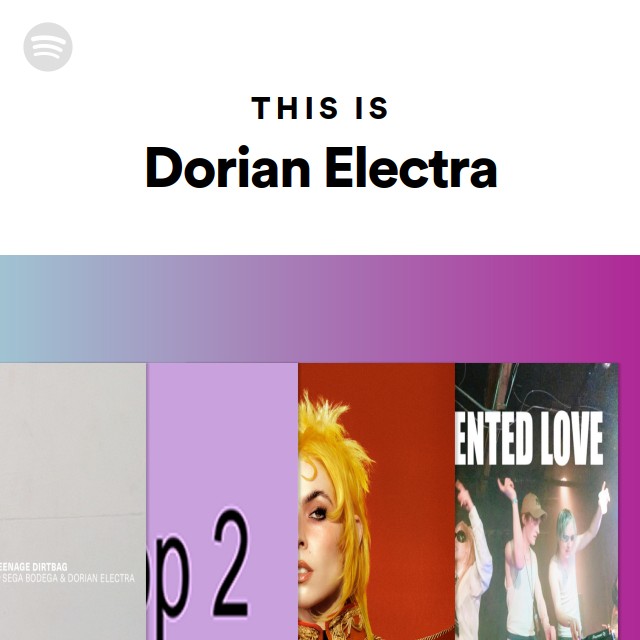 Quadro Spotify A3 - Álbum Fanfare Dorian Electra com moldura