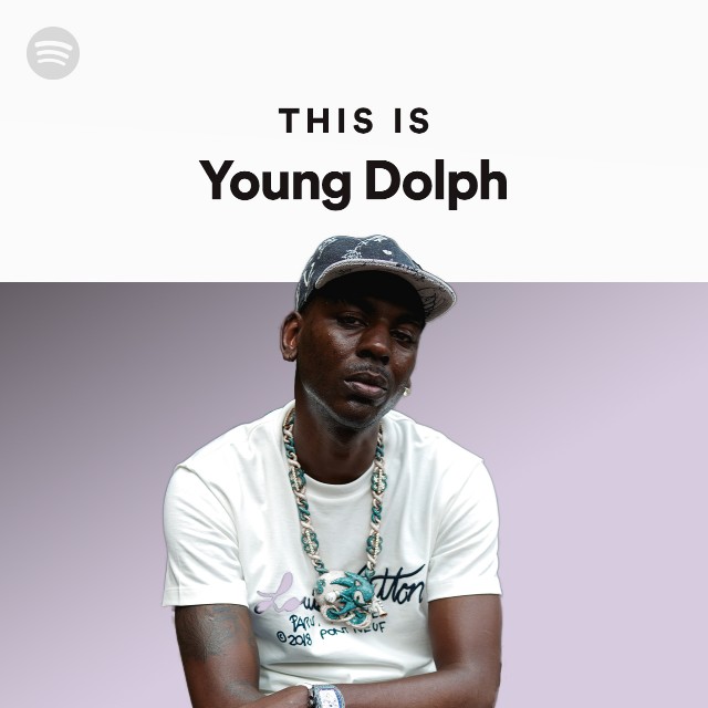 Iced out Hip Hop YOUNG DOLPH Dolphin Pendant & 20