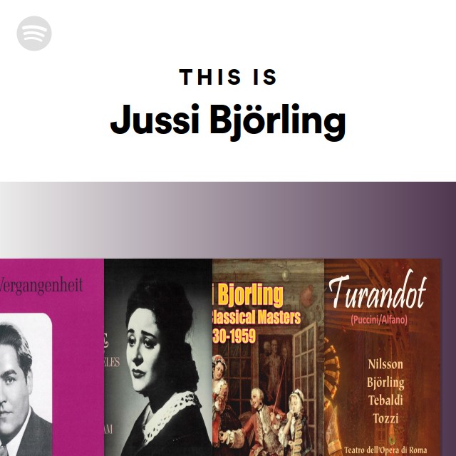 Jussi Bj rling Spotify