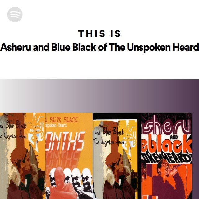 洋楽 Asheru&Blue Black Of The Unspoken Heard Asheru And Blue Black Of The Unspoken Heard - 'Elevator