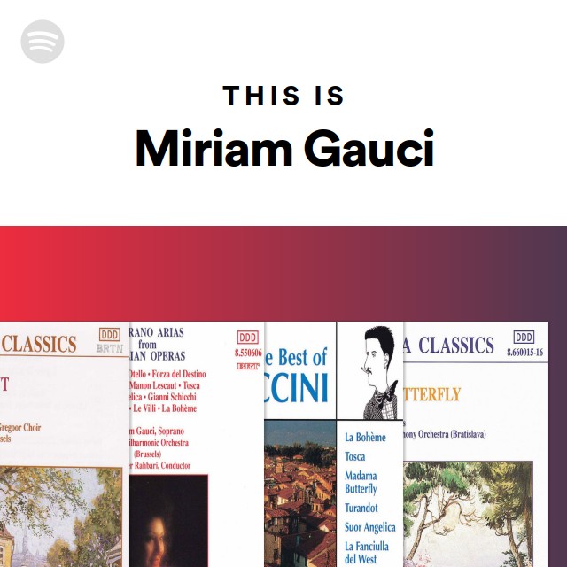 【中古】 Miriam Gauci Sings Works MiriamGauci ,BrtnP．O ,Rahbari Miriam Gauci | Spotify