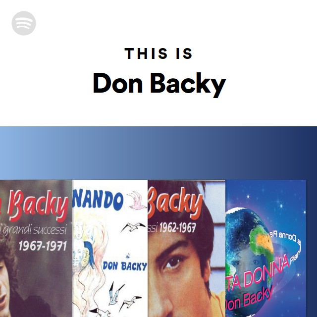 This Is Don Backy - Playlist By Spotify | Spotify