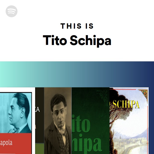 Tito Schipa: Opera Arias