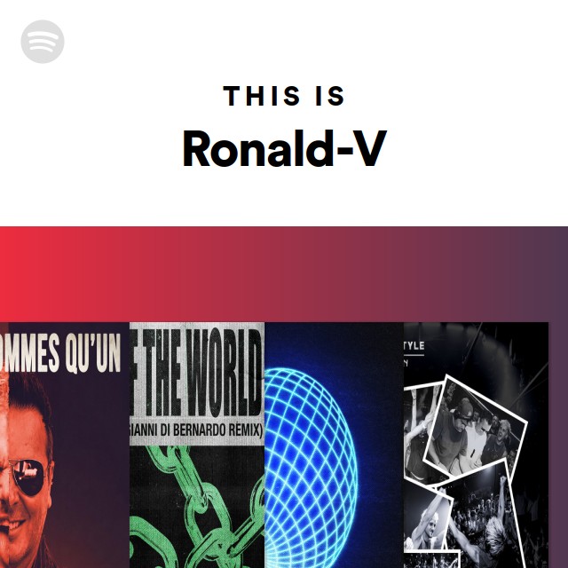 Ron V This Is Ronald-V - playlist by Spotify | Spotify