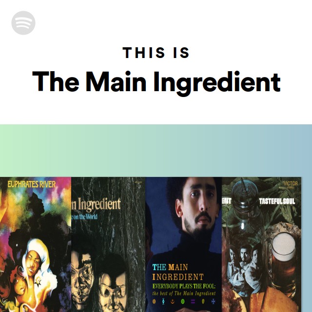 洋楽 7'EP The Main Ingredient Main Ingredient / Everybody Plays The Fool (7 Inch) - Vinyl