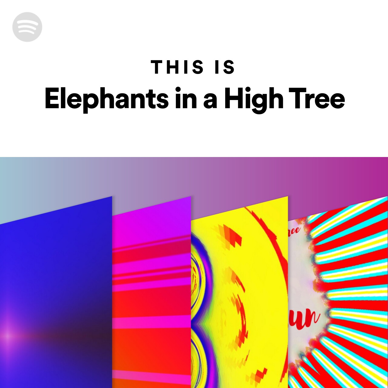 This Is Elephants in a High Tree