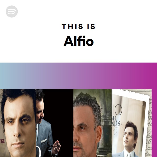 This Is Alfio | Spotify Playlist